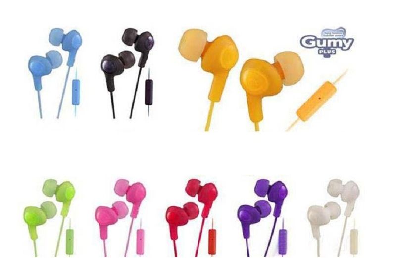 Gumy Gummy Earphone Earbuds 3.5mm Headphone HA FR6 Gumy Plus With MIC For Smart Phone And