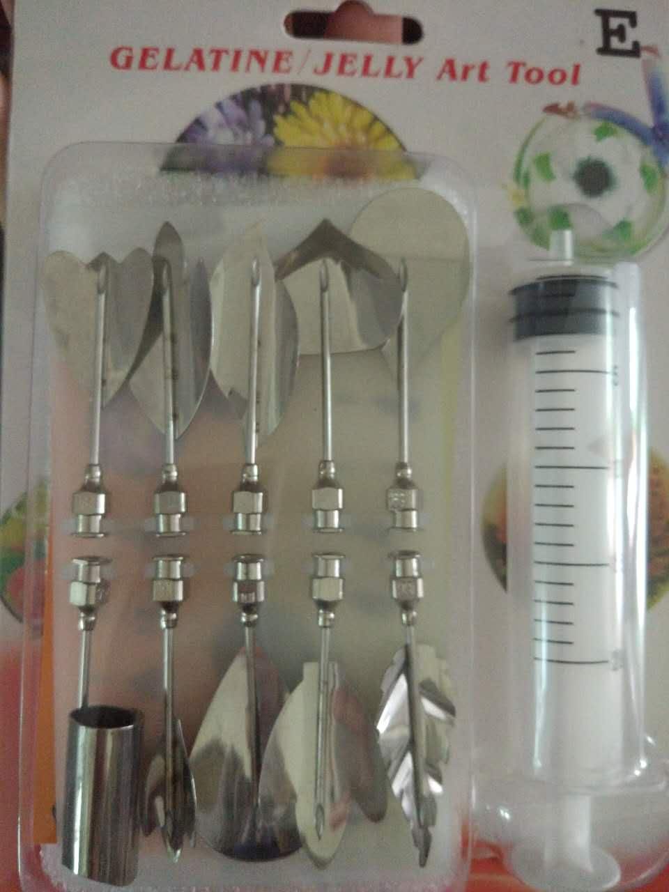 2019 3D Jelly Flower Art Tools 3D Gelatin Art Mold Jello Tool Set Jelly