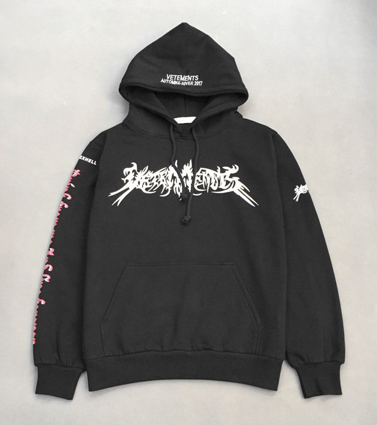 2021 New Arrive Vetements Oversize Loose Hoodies Pentagram Total ...