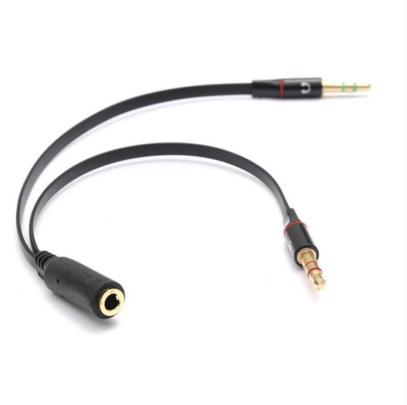 Best And Cheapest Audio Cables & Connectors 3.5mm 1 Female To 2 Male