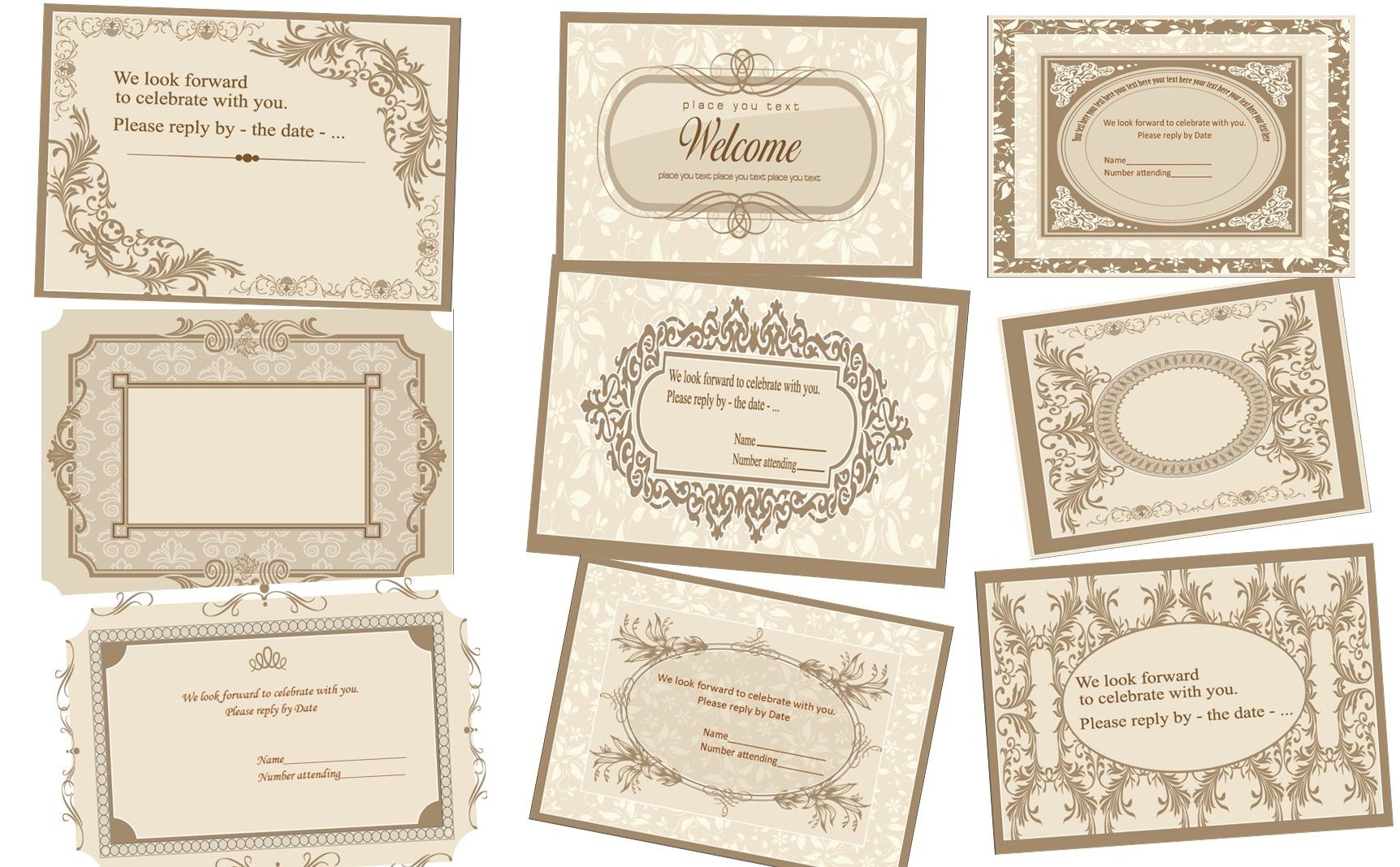 rsvp card printing