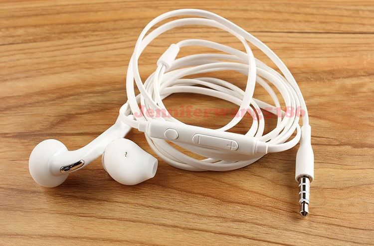 2017 High Quality Earphone For S6 Earphones Earbuds Headset In Ear wired With Mic Volume Control 3.5mm With Retail Box 