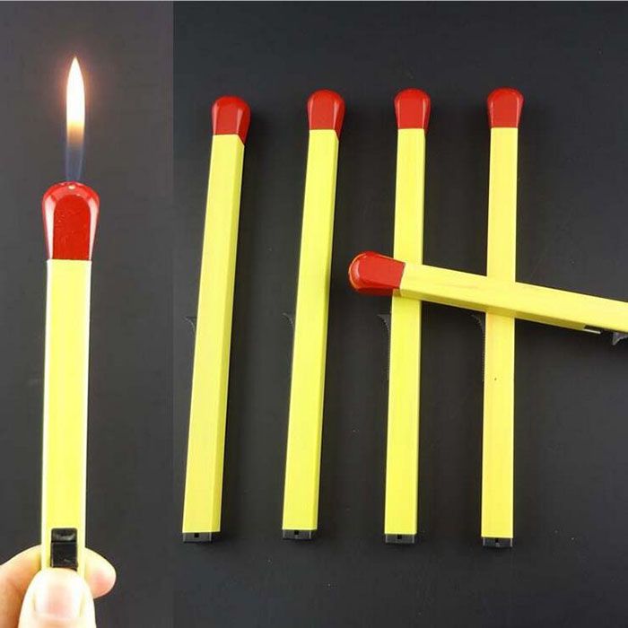 2020 Flame Lighters Kitchen Compact Utensils Giant Novelty Matchstick