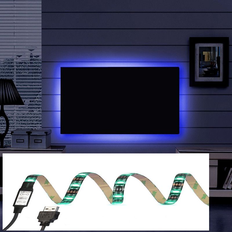 black pcb tv backlight kit computer case led light etopxizu 3 28ft