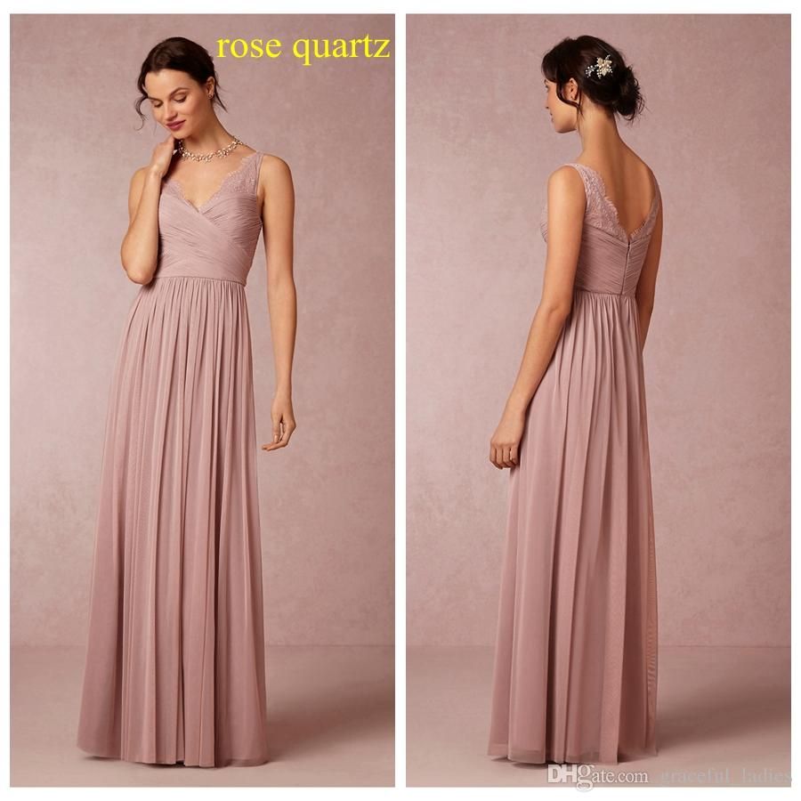 Pleated Bridesmaid Dresses