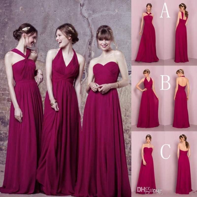 Cranberry Bridesmaid Dresses