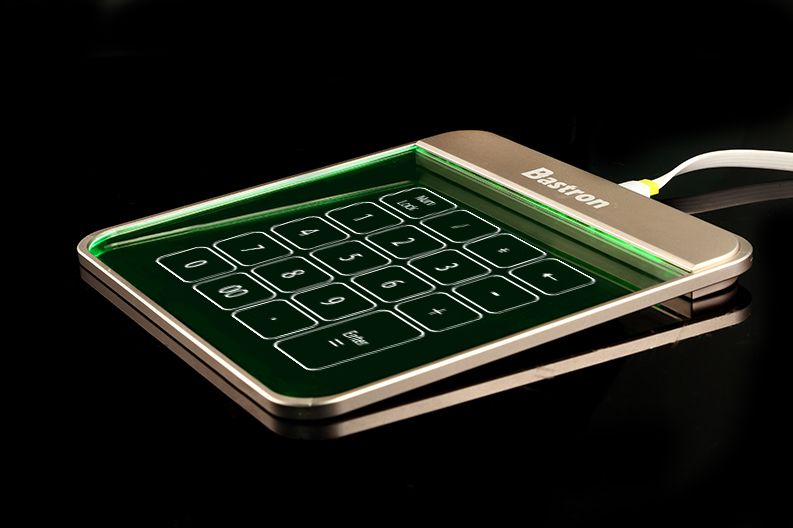 2021 Bastron Newest Magic Ergonomic Trackpad Mouse Aluminum Transparent