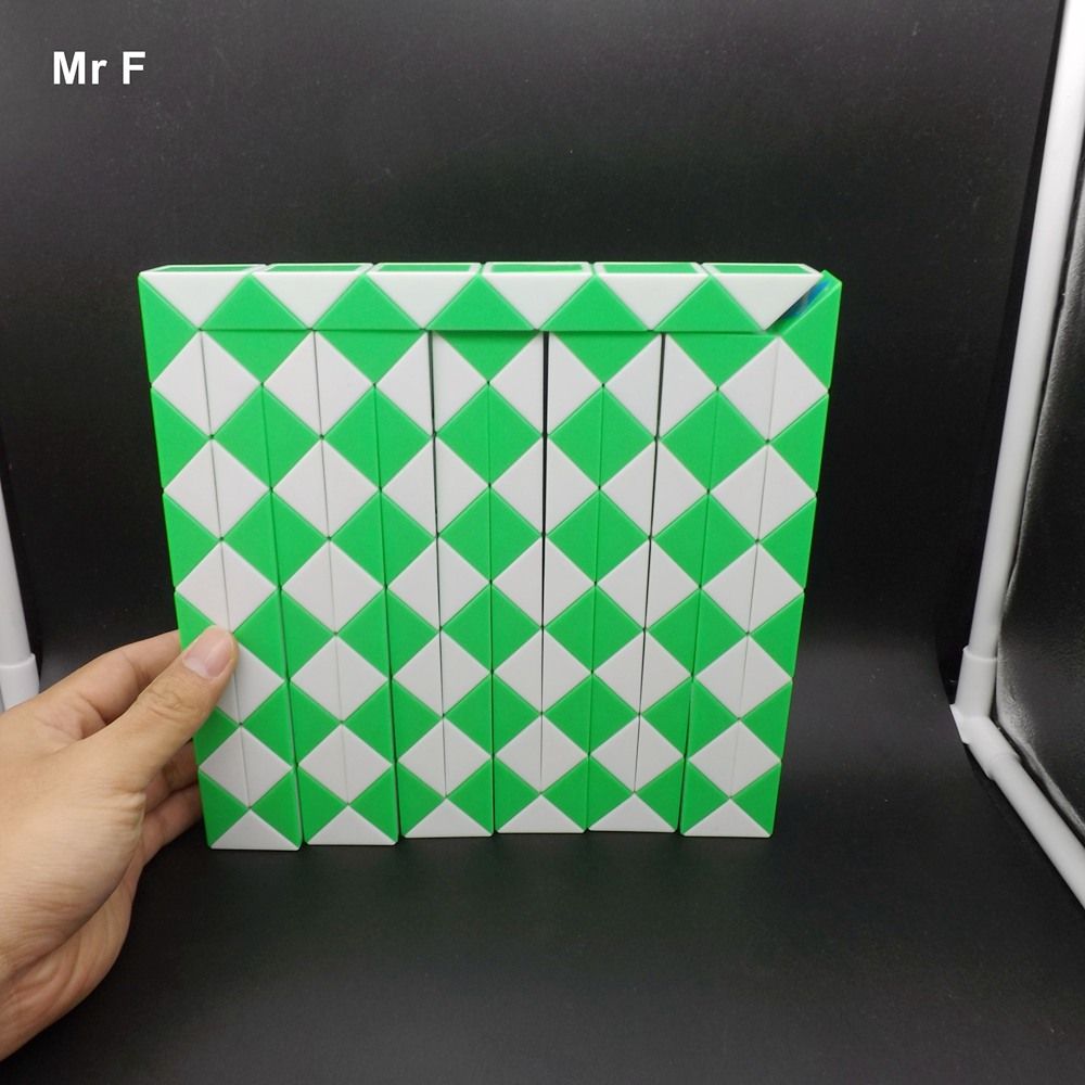 144 Blocks Magic Ruler Cube Snake Puzzle Toy Kid Education 