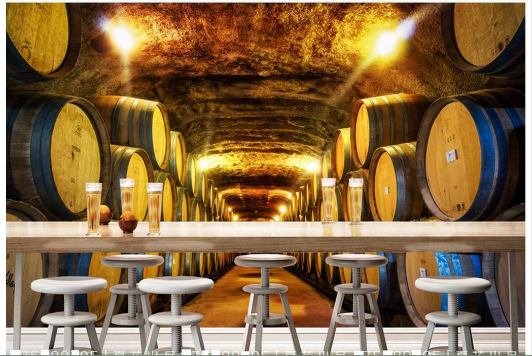 Großhandel Hohe Qualität Custom 3D Fototapete Wandbilder Tapeten