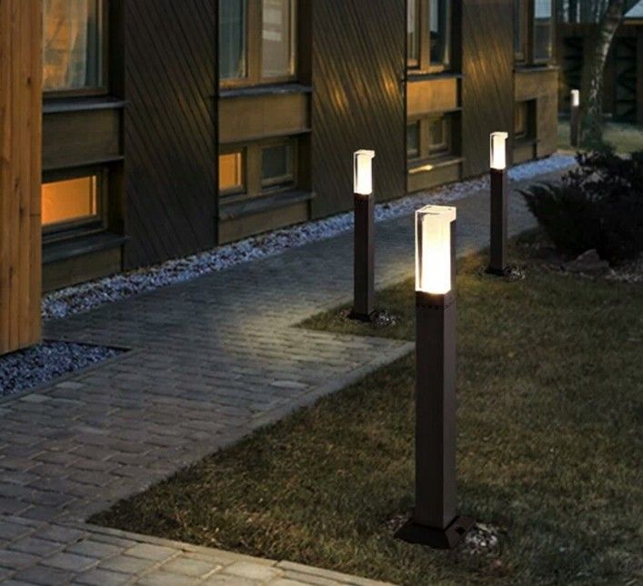 Led Garden Lights 5w Lawn Lamp Ip65 Lamps 85 265v Aluminum Fixtures Outdoor Light Bollard Llfa