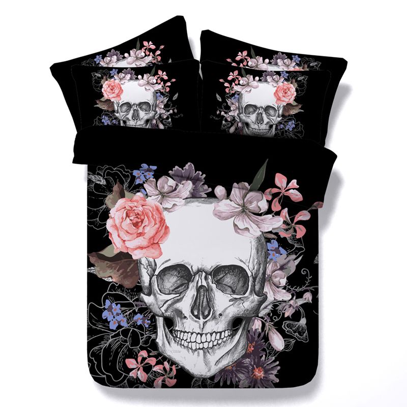 Whole New Design 3d Sugar Skull Print Bedding Set Ru Us Single Whole New Design 3d Sugar Skull Print Bedding Set Ru Us Single Europe King Size Duvet Cover 3 High Quality Designer