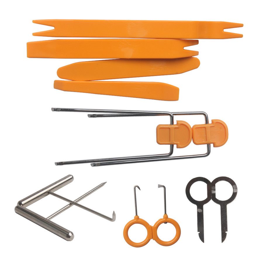 Universal Car Trim Panel Pry Open Install Tool Radio Audio Stereo Removal Key