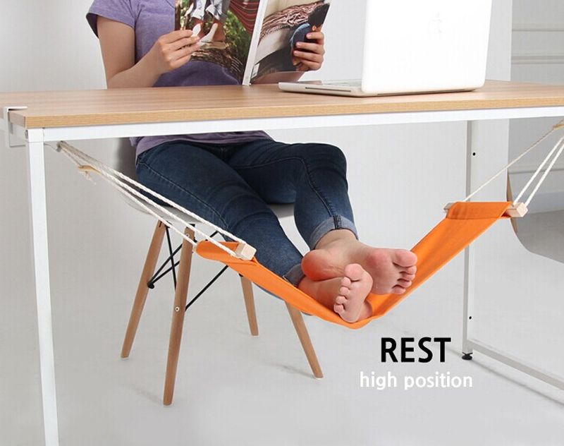 2020 Foot Hammock Mini Feet Rest Stand Desk Footrest Hamac Hangmat