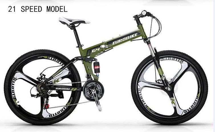 EUROBIKE 26 Pollici Pieghevole Mountain Bike Pieghevole Freno A Disco  Bicicletta 21 Velocità 160 185 Telaio In Acciaio Rider Pieghevole  Bicicletta Da 196,81 € | DHgate Italy