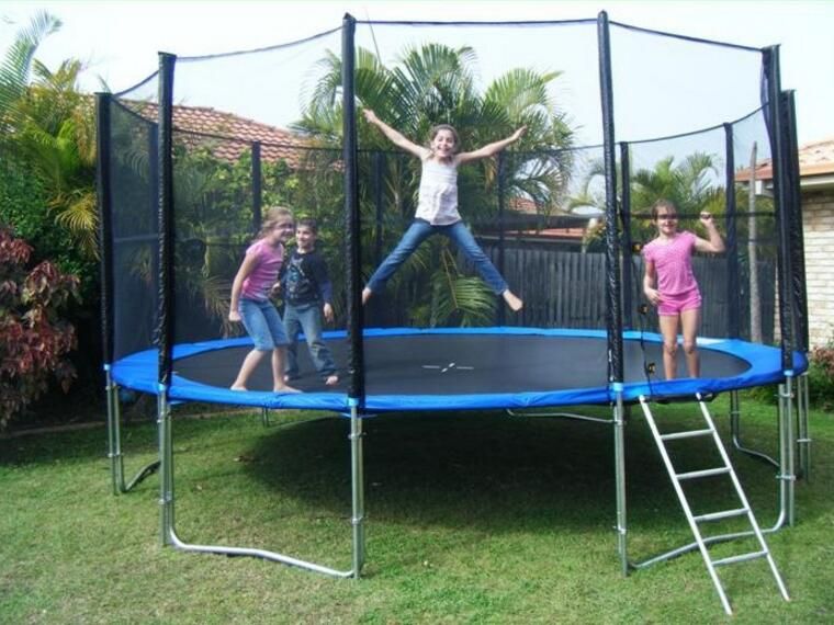 10ft Sport Trampoline Adult Fitness Equipments Exercise Trampoline for