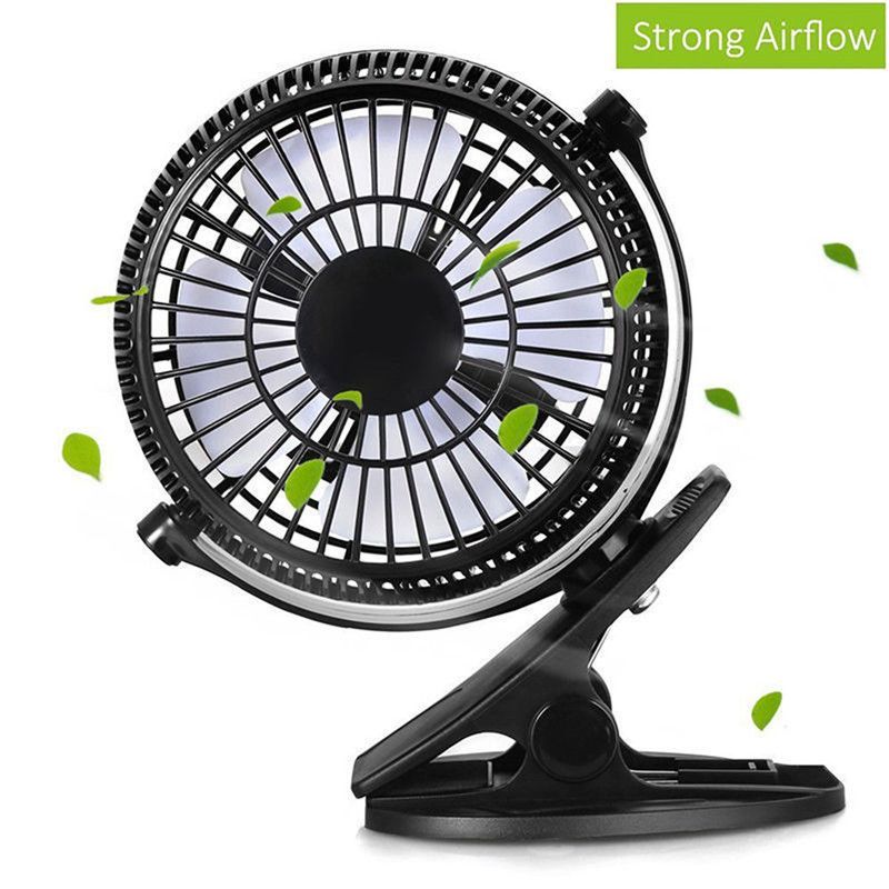 Portable 2 Gear Rocker Switch Mini Desk Fan Clip On Quiet Table Portable 2 Gear Rocker Switch Mini Desk Fan Clip On Quiet Table Usb Powered Cooling Flexible Computer For Pc Laptop Cool Office Gadgets Tech