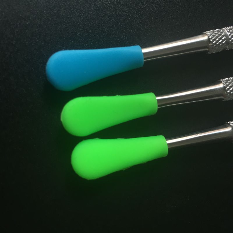 Wax Dabbers Dabbing Tool With Silicone Tips 110mm 120mm Glass Dabber