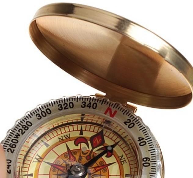 2020 Wholesale Travel Compasses High Quality Pocket Style Classic Compass For Outdoor Travel