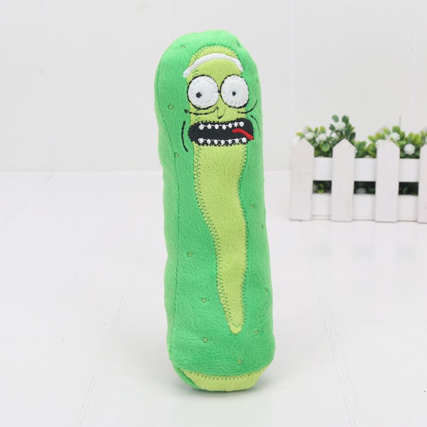 pickle rick stuffed animal gamestop