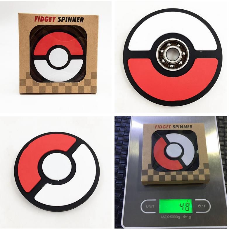 pokeball fidget spinner