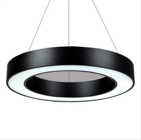 Modern Minimalism Round Led Hanging Lights Suspension Lighting Modern Minimalism Round Led Hanging Lights Suspension Lighting Office Pendant Light Matte Metal Pendnat Fixtures Ac85 26 Small