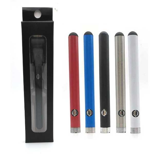 Slim 510 Vape Push Button Battery 510 Thread Vaporizer Cartridge