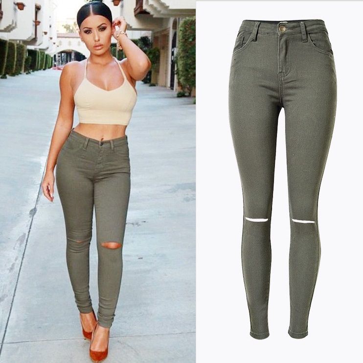 Black Leather Jeans Promotion-Shop for Promotional Black