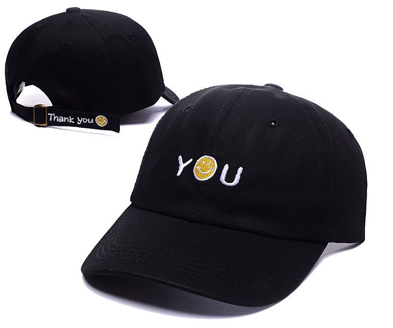 plain black dad hat