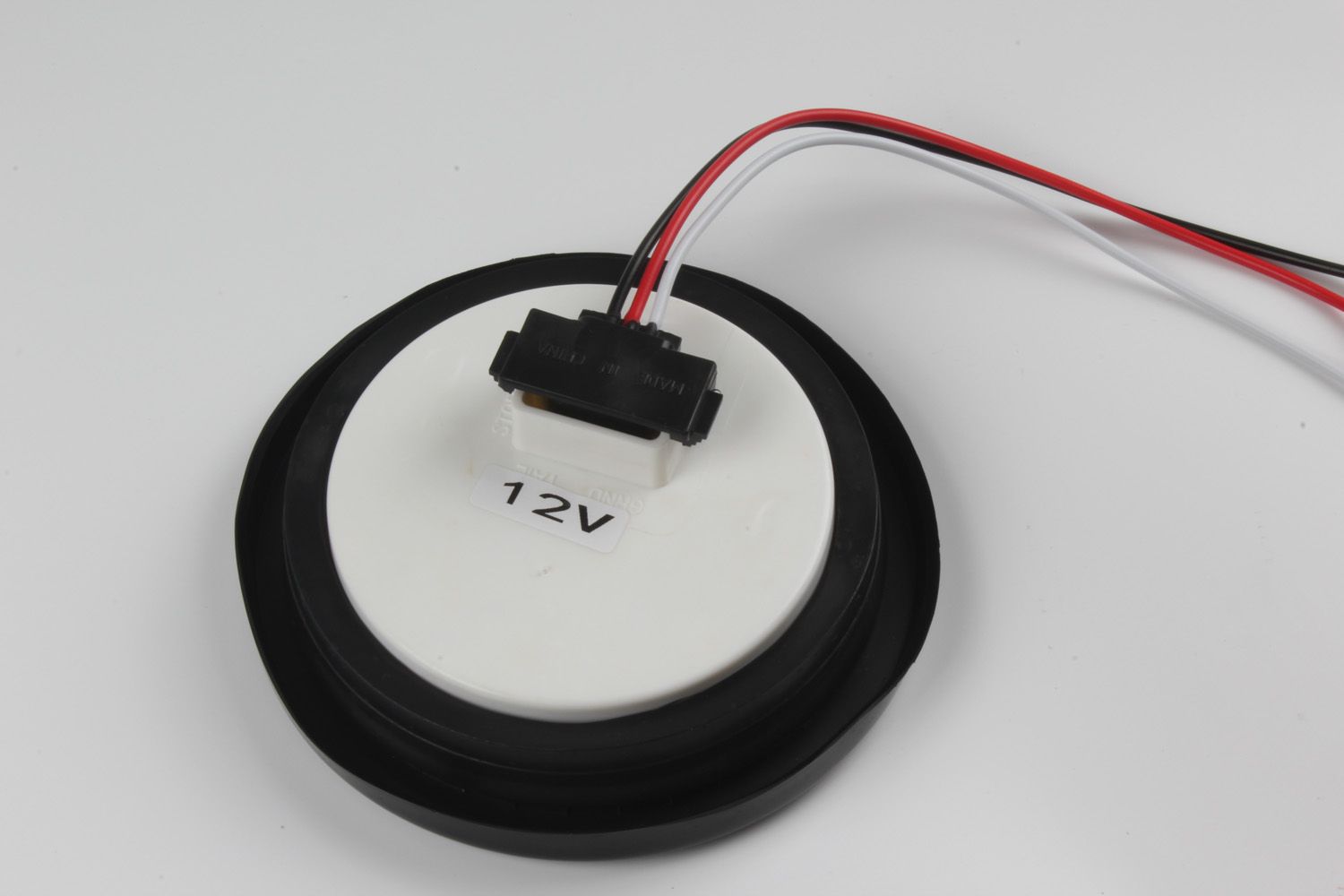 2020 4 Inch Round Red 12 Led Stop Turn Tail Light Flush Mount Truck Trailer Plug For Truck