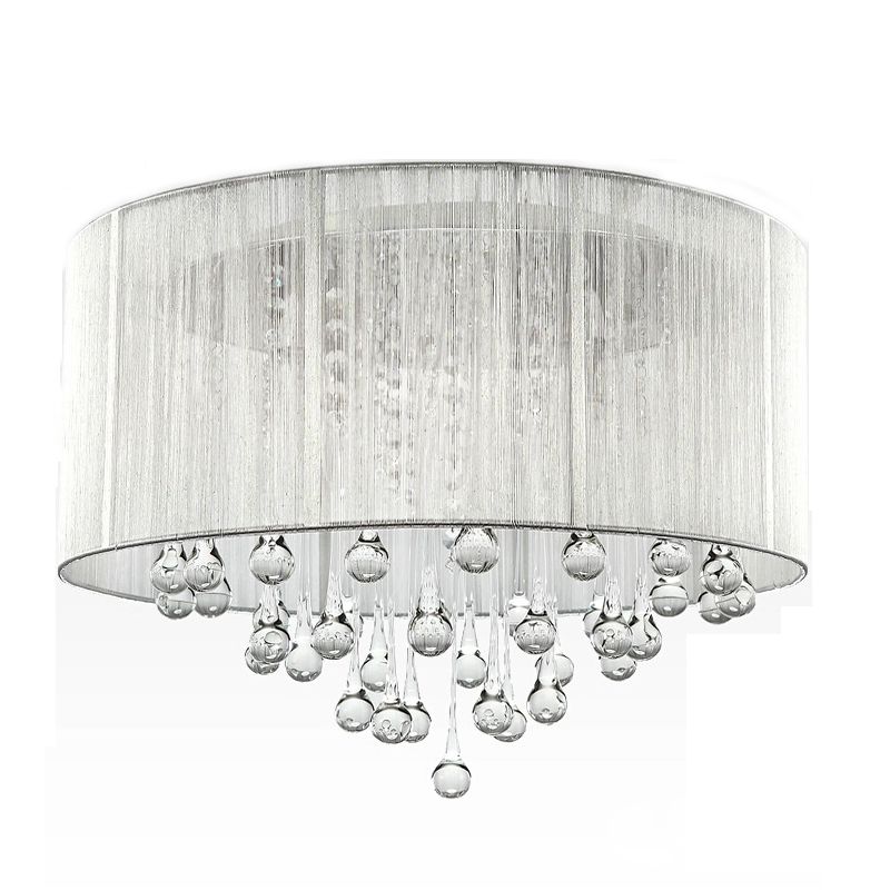 Best Ing Modern Luxurious Brushed Crystal Chandelier Silver Best Ing Modern Luxurious Brushed Crystal Chandelier Silver Black Ac110v 260v Dia 40cm Designer Pendants Pendant Lighting Shades From Smilelu