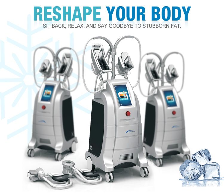 Effective Cryotherapy Cryolipolysis Machine Cryo Body Sculpting Fat Freezing 4 Handles