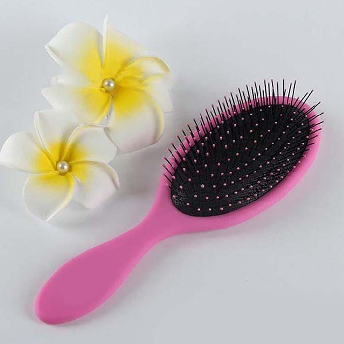 Wholesale Magic Hair Brush Combs Magic Detangling Handle Tangle Shower Hair Brush Comb Message