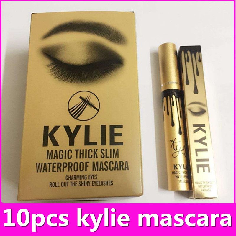 kylie jenner mascara waterproof black eye mascara long lasting kylie jenner mascara waterproof black eye mascara long lasting eyelash charming eyes cosmetic gold birthday christmas gifts k002 best makeup eyebrow makeup