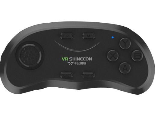 Juegos calientes Accesorios Controlador remoto Bluetooth original VR Shinecon Gamepads inalámbricos Ratón Música Selfie Juegos 3D para iOS Android PC TV