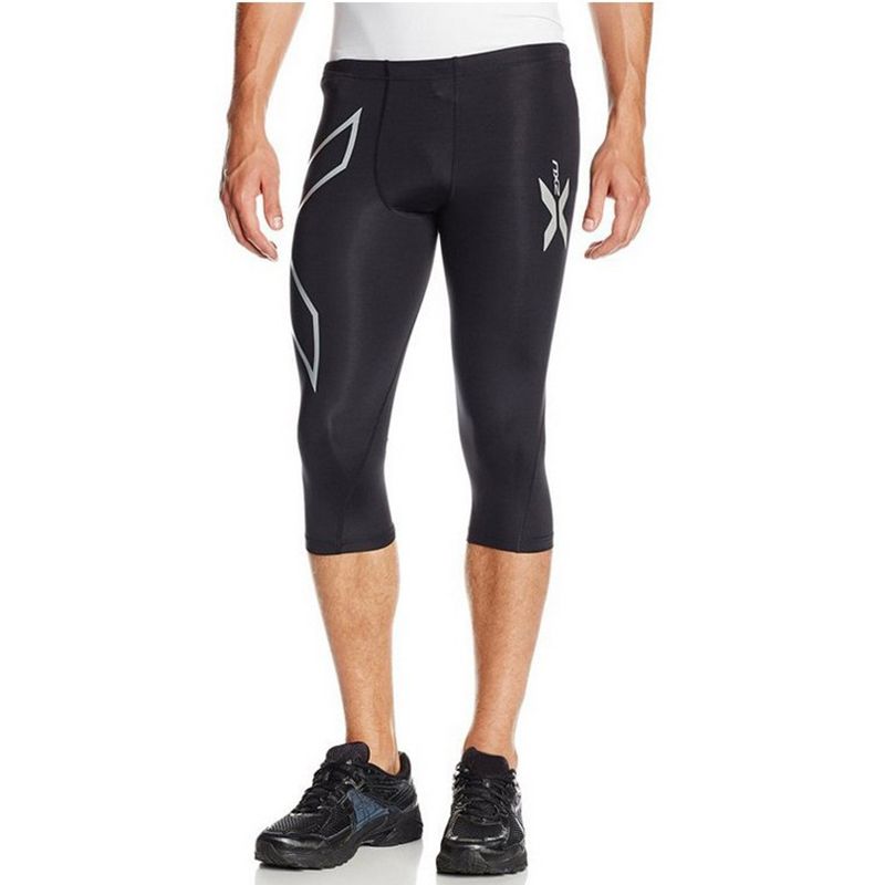 Wholesale New Mens Compression Shorts Pants Gym Men Fitness Sports