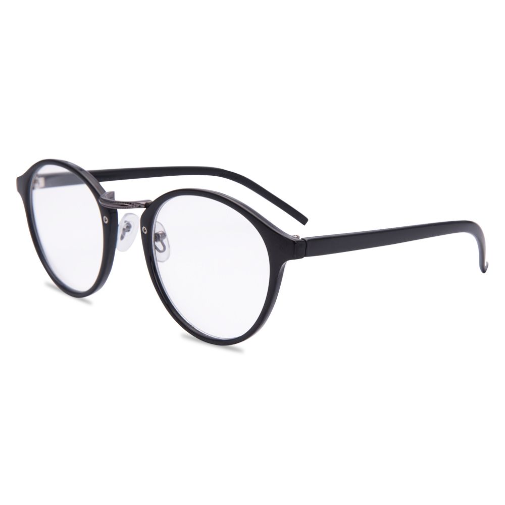 Round Frame Reading Glasses Unisex Spring Hinge Readers Stylish Men