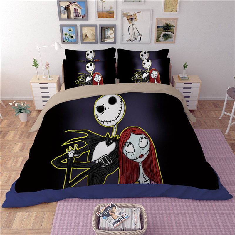 nightmare before christmas bedding set bedclothes unique duvet cover scary ghosts halloween duvet cover printed payment - Nightmare Before Christmas Bedding Queen nightmare before christmas bedding set bedclothes unique duvet cover scary ghosts halloween duvet cover printed payment - Nightmare Before Christmas Bedding Queen