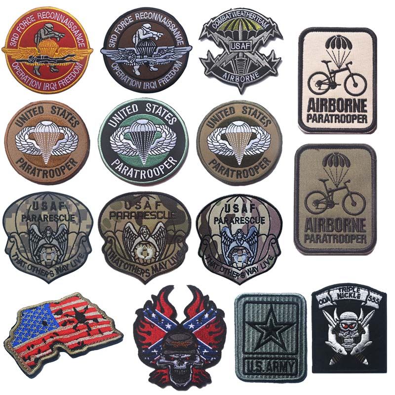 Purple Heart Medal Embroidered Patch W// VELCRO® Brand Fastener Tactical Morale