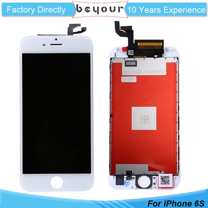 For Iphone 6s 47 Inch Lcd 3d Touch Display Assembly Digitizer Screen Replacement With Frame Grade Aaa Black White
