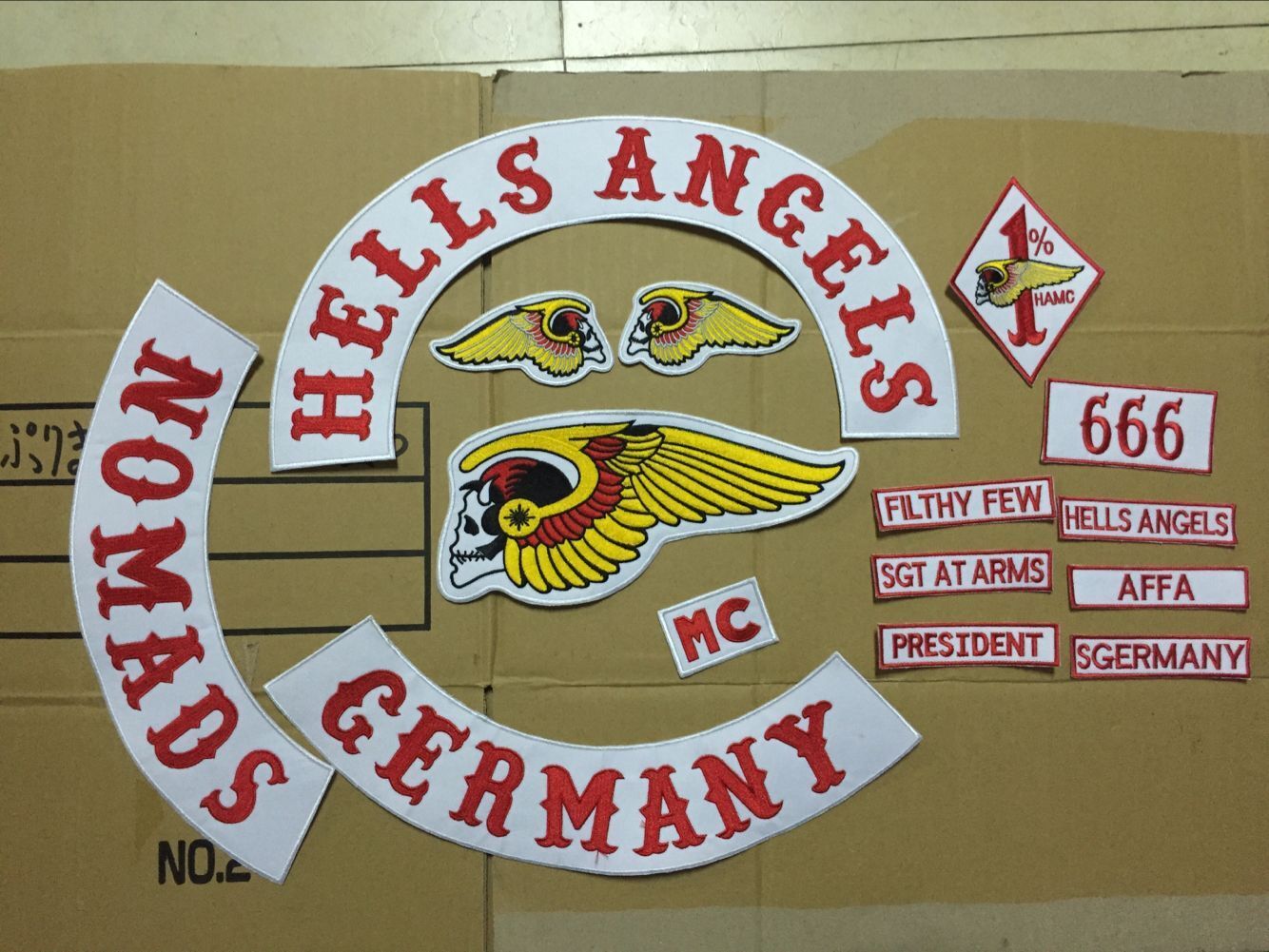 Old Hells Angels Patches