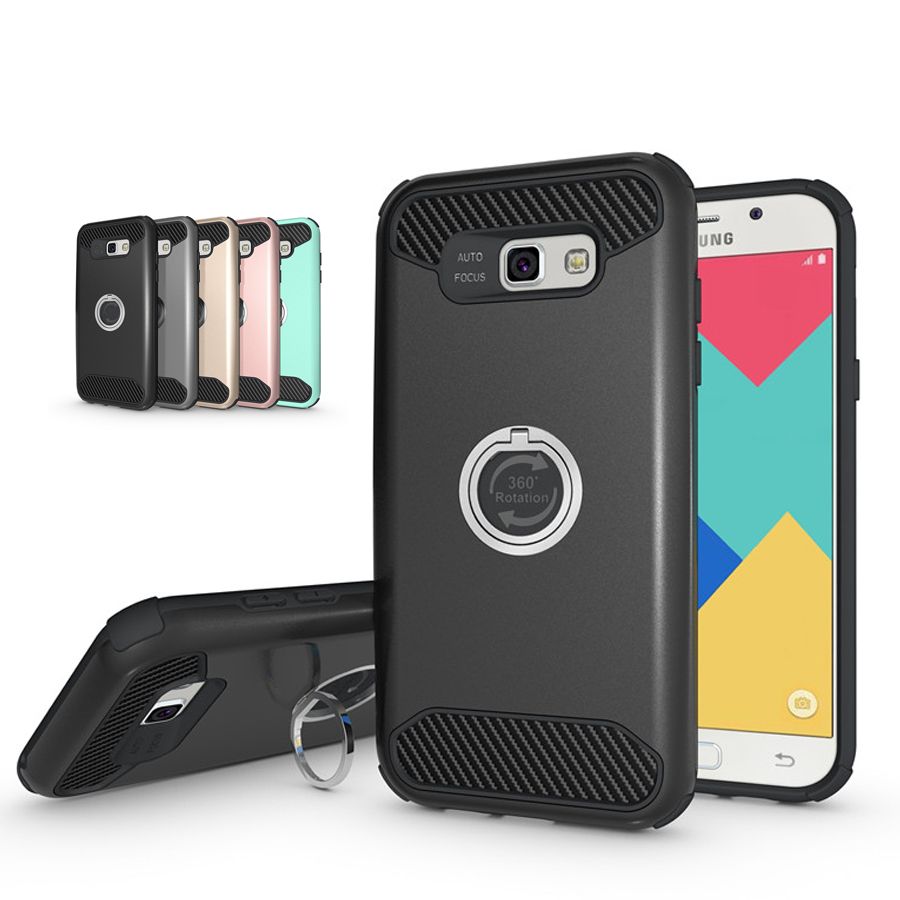 armor hard back case cover for samsung galaxy a5 a7 2017 hybrid