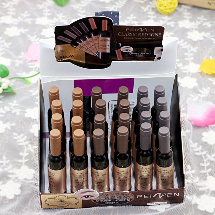 New Classic Red Wine Perfect Eyebrow Gel Peel Off Type Make Up Brown