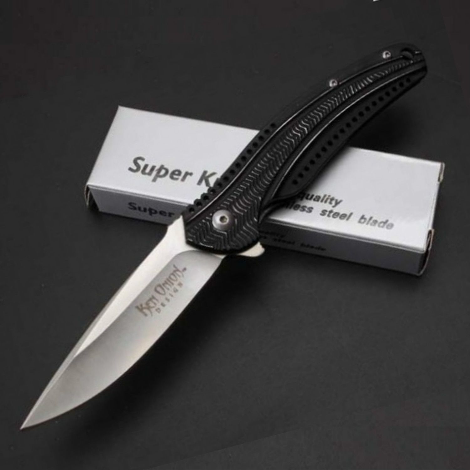 7 Tactical Folding Knife 7hrc 7crmov Blade G7 Handle Outdoor ...
