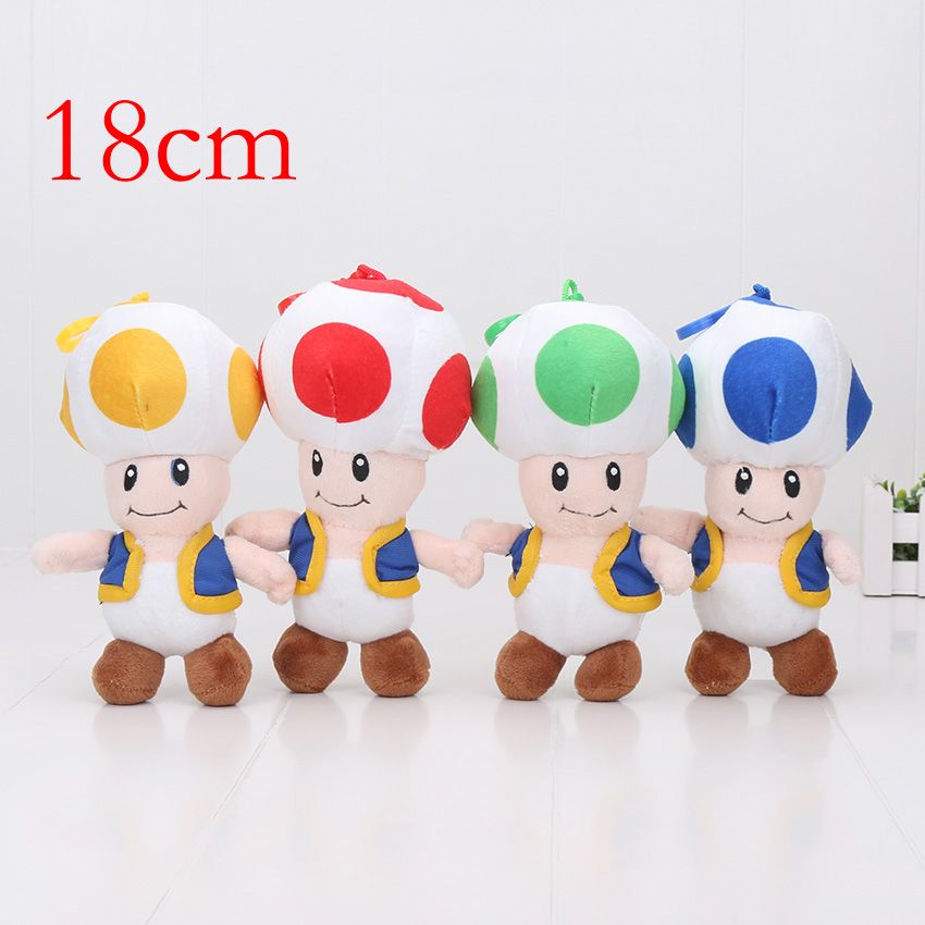 green mushroom mario plush
