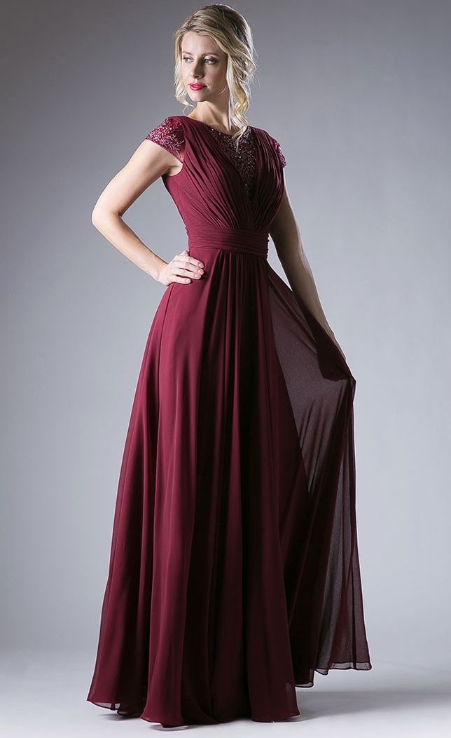 modest bridesmaid dresses burgundy