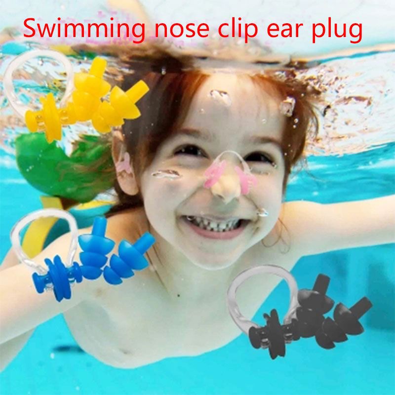 Swimming Pool, Swimming Pool, Ear Plug, Nose Clip, Adult Silicone