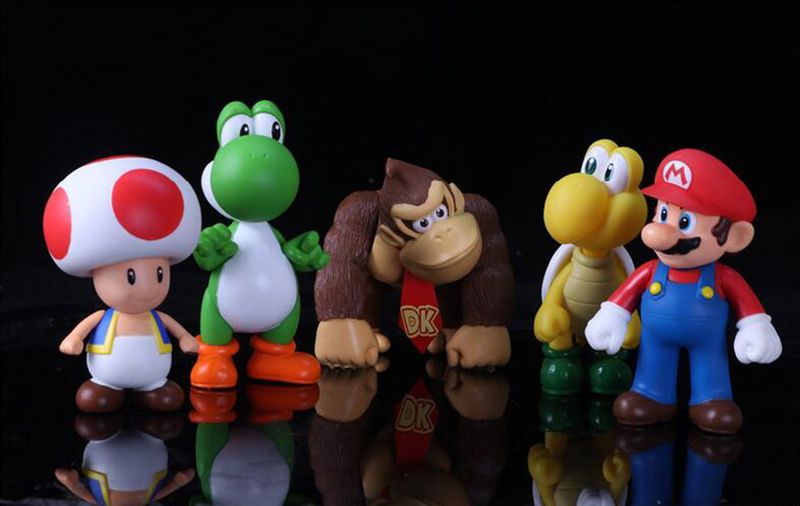 FIGURINE SUPER MARIO DONKEY KONG PVC JOUET DÉCORATION 