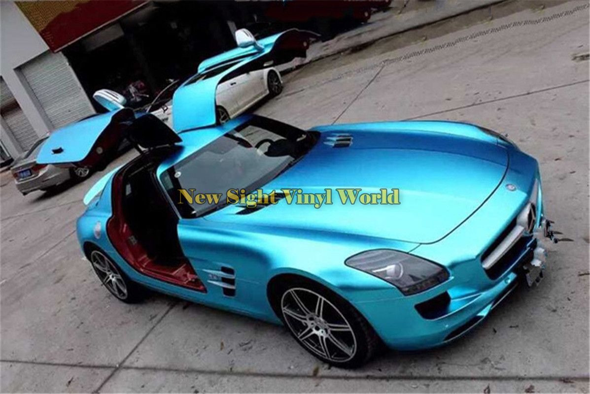 Matte Blue Car >> High Quality Crystal Blue Matte Metallic Satin Chrome Vinyl Car Wrapping Film Folie Bubble Free For Car Sticker Matte Blue Car >> High Quality Crystal Blue Matte Metallic Satin Chrome Vinyl Car Wrapping Film Folie Bubble Free For Car Sticker