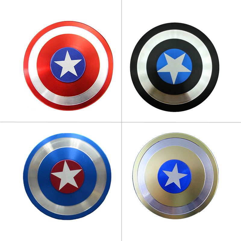 captain america shield fidget spinner