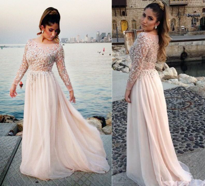 plus size prom gowns with sleeves